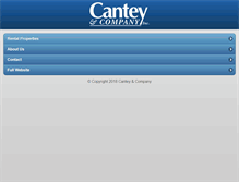 Tablet Screenshot of cantey.com